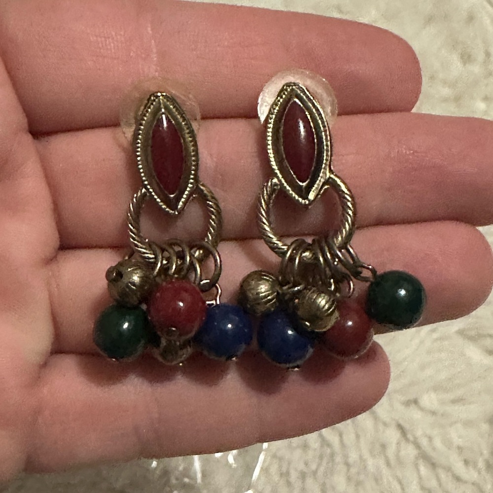 Vintage Art Deco Dangle Earrings